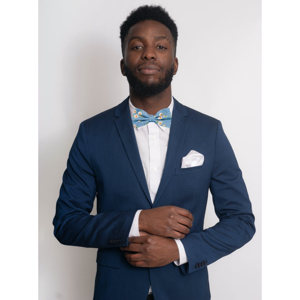 JEMYGINS Herren Fliege Einfarbig - Mit Beutel In Verschiedenen Farben