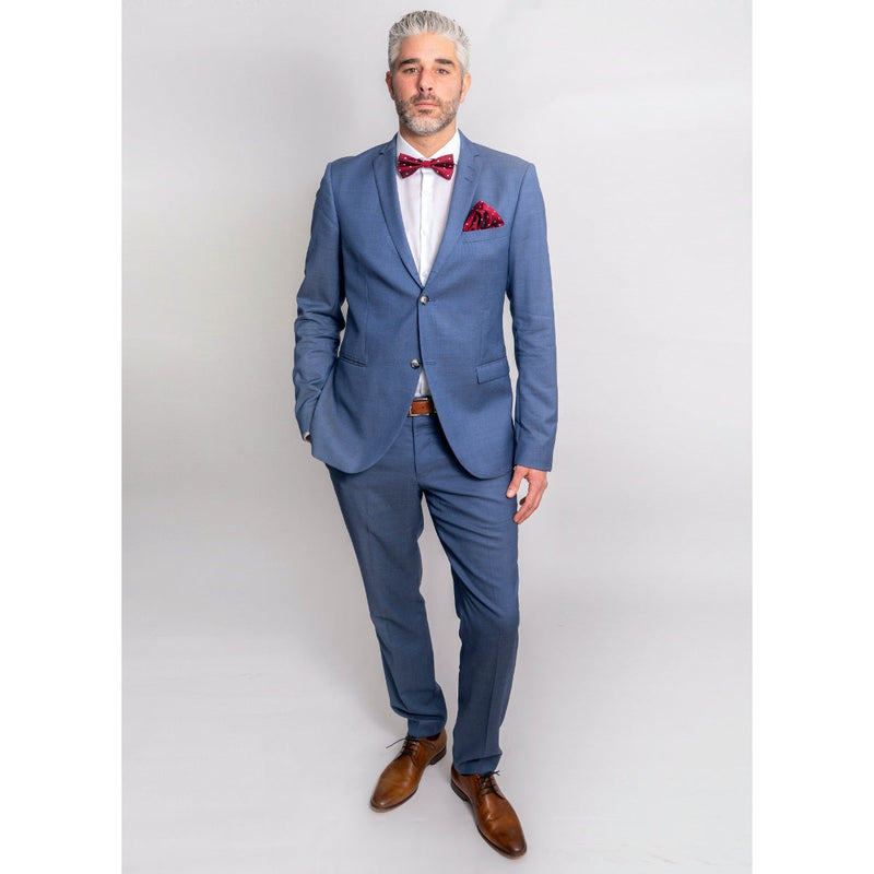 Set "Blickfaenger" Rot Boutonniere