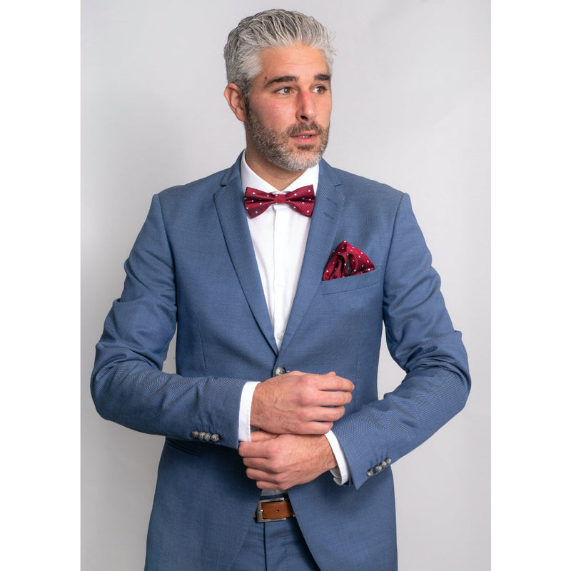 Set "Blickfaenger" Rot Boutonniere