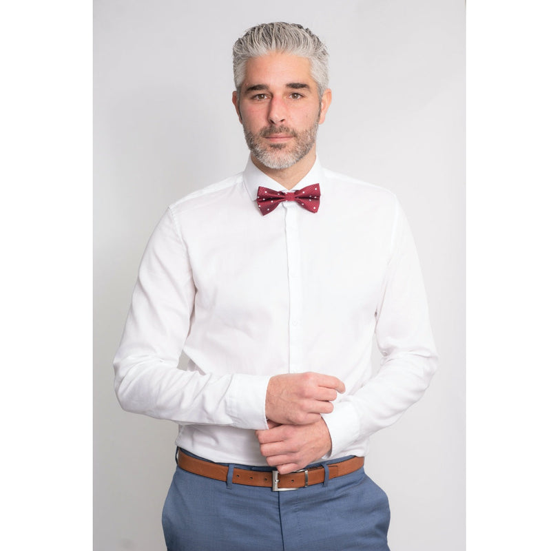 Set "Blickfaenger" Rot Boutonniere