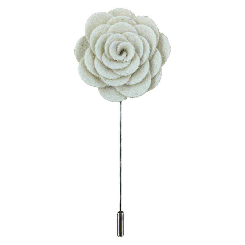 Ansteckblume Weiß Boutonniere