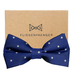 Blaue Fliege gepunktet  "Blickfaenger" Blau