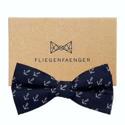 Fliege Blau "Anker"