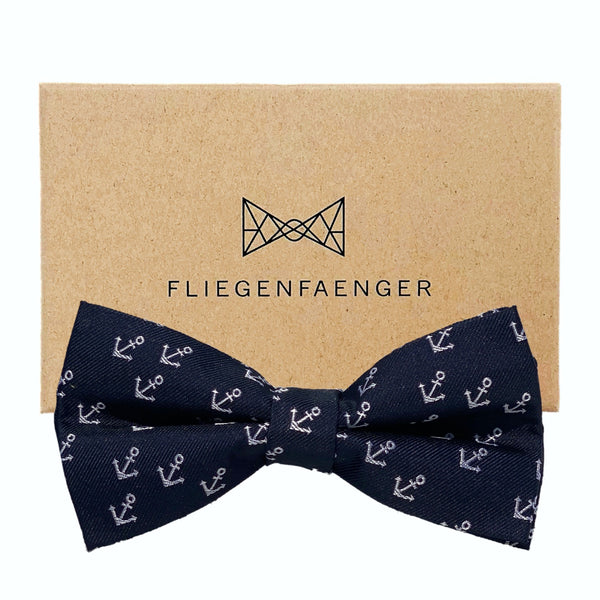 Fliege Blau "Anker"