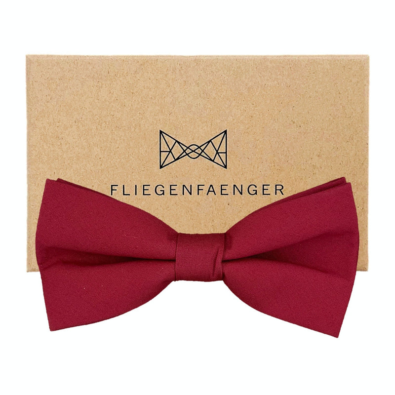 Set Fliege Einstecktuch Rot "Sweet Cherry"