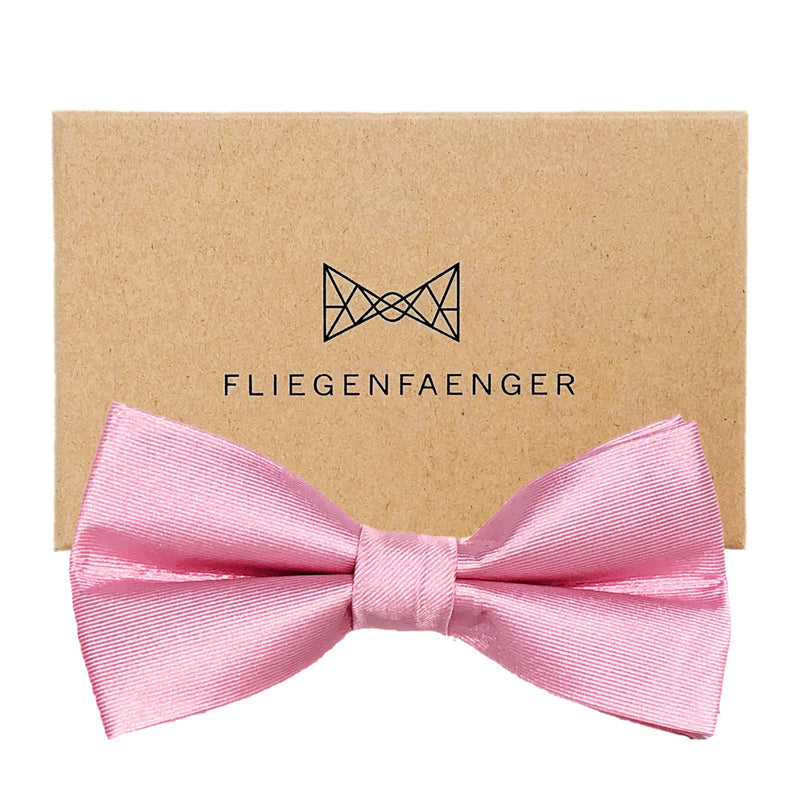 fliege anzug kaufen herren einstecktuch set fliegenfaenger rosa pink lachs weiss